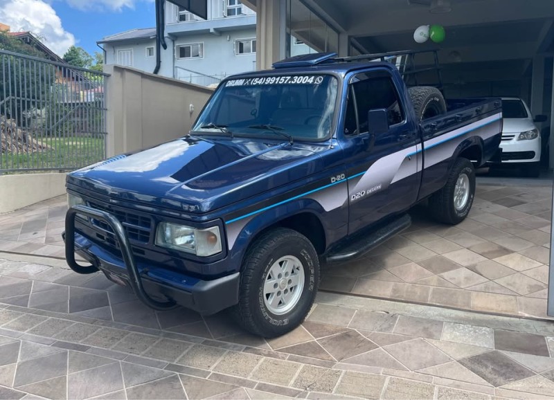 d20 4.0 custom de luxe cs 8v turbo diesel 2p manual 1996 nova petropolis