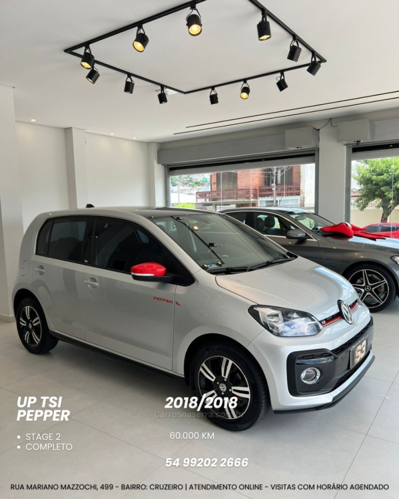 up 1.0 tsi pepper up 12v flex 4p manual 2018 caxias do sul