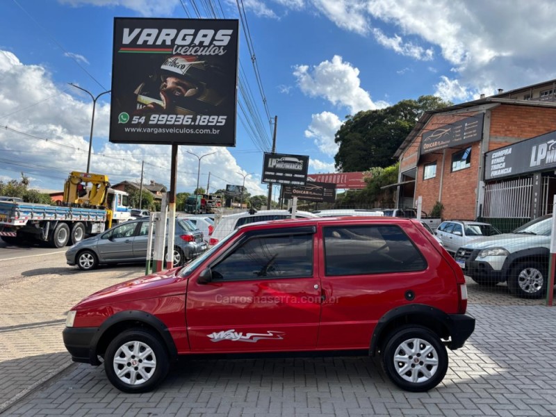 uno 1.0 mpi mille fire 8v gasolina 2p manual 2007 caxias do sul