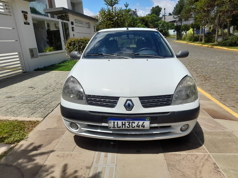 CLIO 1.0 AUTHENTIQUE 8V GASOLINA 2P MANUAL - 2004 - FARROUPILHA