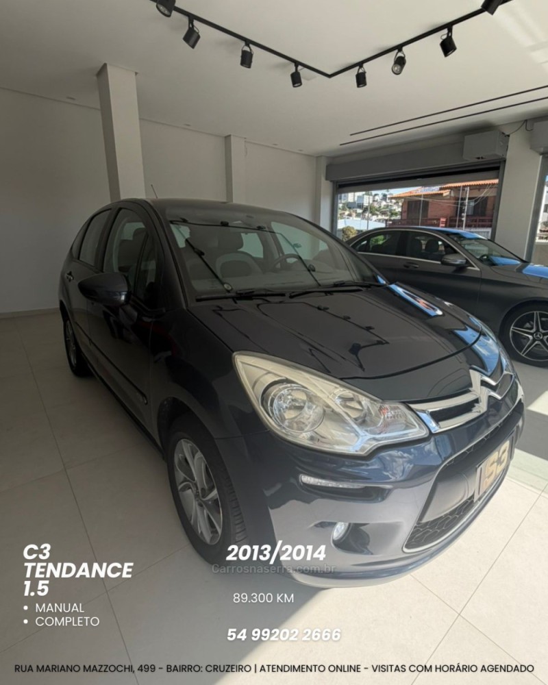 c3 1.5 tendance 8v flex 4p manual 2014 caxias do sul