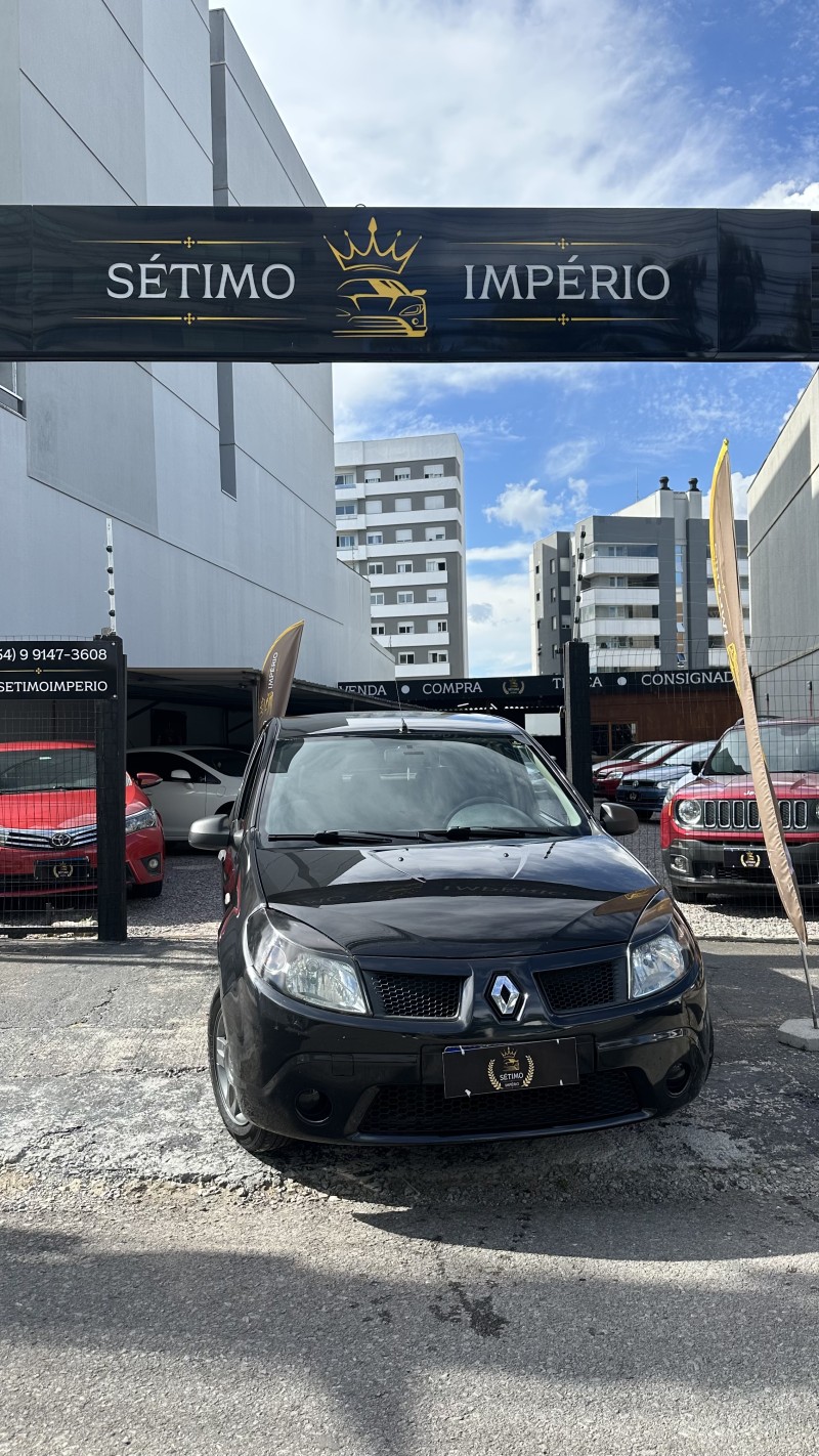 sandero 1.6 expression 8v flex 4p manual 2010 caxias do sul