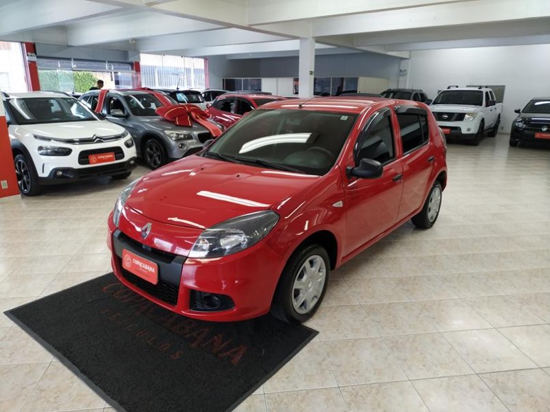 sandero 1.0 authentique 16v flex 4p manual 2014 caxias do sul