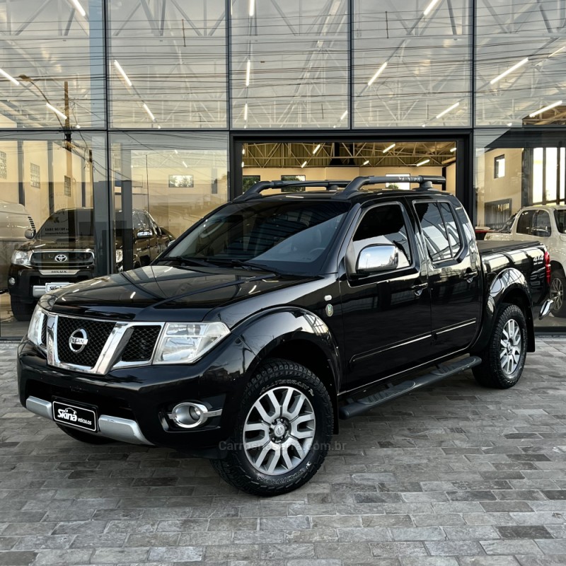 frontier 2.5 sl 10 anos 4x4 cd turbo eletronic diesel 4p automatico 2013 vacaria