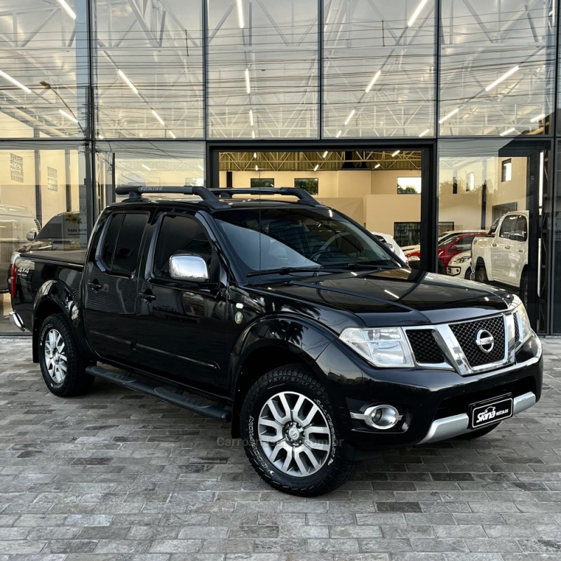 FRONTIER 2.5 SL 10 ANOS 4X4 CD TURBO ELETRONIC DIESEL 4P AUTOMÁTICO - 2013 - VACARIA