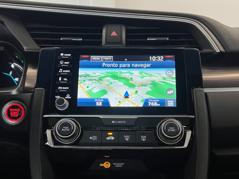 CIVIC 1.5 16V TOURING TURBO GASOLINA 4P AUTOMÁTICO - 2021 - FLORES DA CUNHA