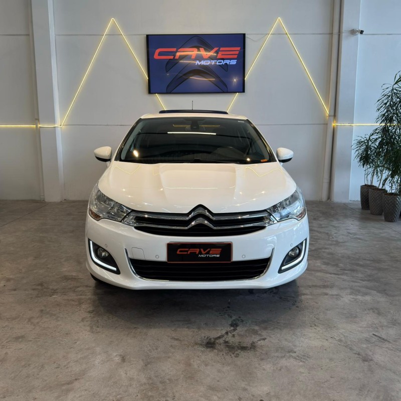 C4 LOUNGE 1.6 EXCLUSIVE 16V TURBO FLEX 4P AUTOMÁTICO - 2016 - CAXIAS DO SUL