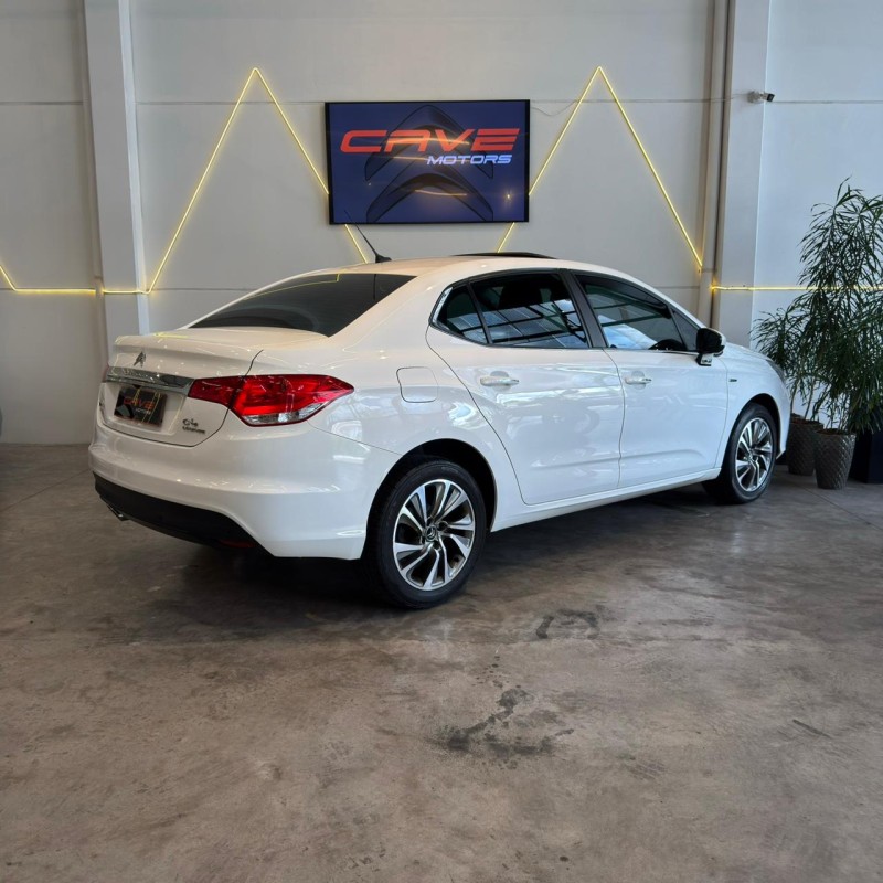 C4 LOUNGE 1.6 EXCLUSIVE 16V TURBO FLEX 4P AUTOMÁTICO - 2016 - CAXIAS DO SUL