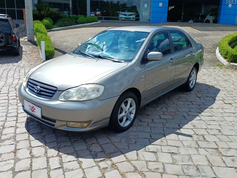 COROLLA 1.8 XEI 16V GASOLINA 4P AUTOMÁTICO - 2003 - FLORES DA CUNHA