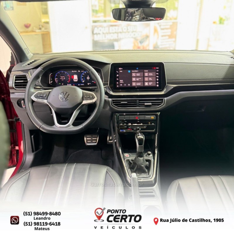 T-CROSS 1.4 HIGHLINE TSI 16V FLEX 4P AUTOMÁTICO - 2025 - SANTA CRUZ DO SUL