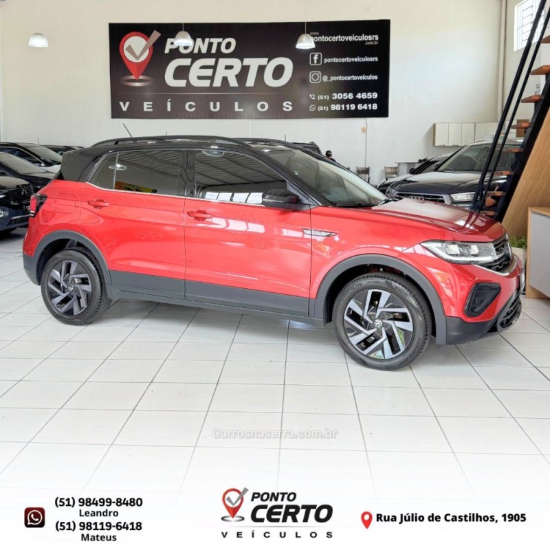T-CROSS 1.4 HIGHLINE TSI 16V FLEX 4P AUTOMÁTICO - 2025 - SANTA CRUZ DO SUL
