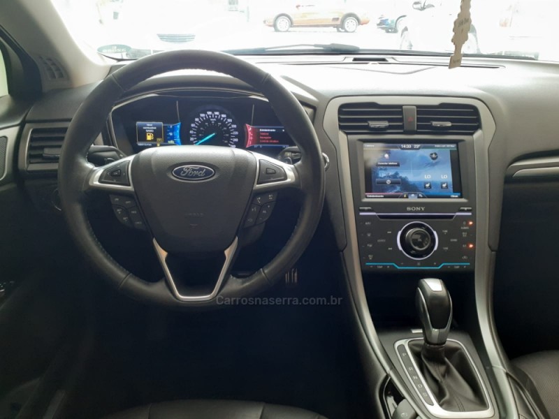 FUSION 2.0 TITANIUM GTDI ECOBOOST FWD GASOLINA 4P AUTOMÁTICO - 2014 - CANELA