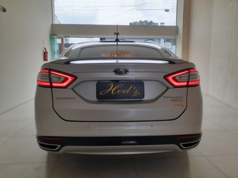 FUSION 2.0 TITANIUM GTDI ECOBOOST FWD GASOLINA 4P AUTOMÁTICO - 2014 - CANELA
