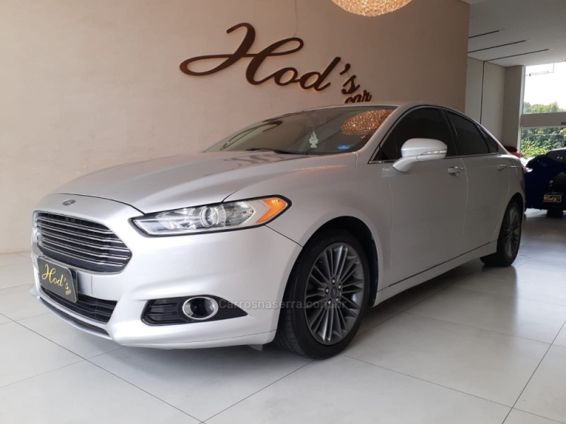 FUSION 2.0 TITANIUM GTDI ECOBOOST FWD GASOLINA 4P AUTOMÁTICO - 2014 - CANELA