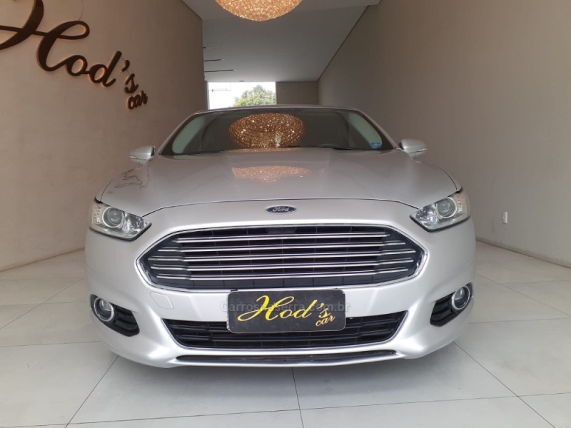 FUSION 2.0 TITANIUM GTDI ECOBOOST FWD GASOLINA 4P AUTOMÁTICO - 2014 - CANELA