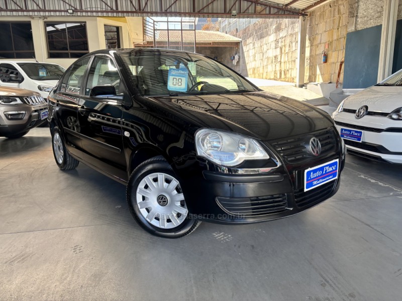 POLO SEDAN 1.6 MI 8V FLEX 4P MANUAL - 2008 - CAXIAS DO SUL
