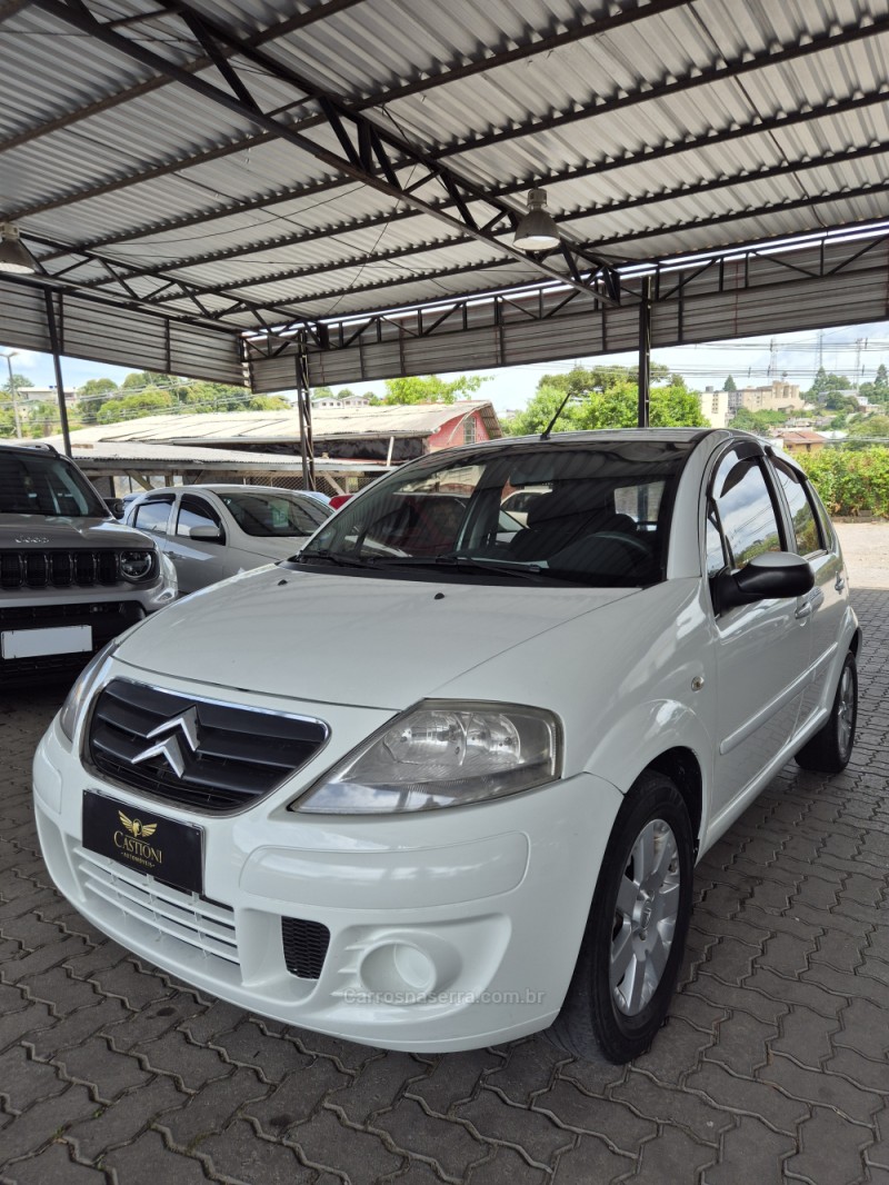 C3 1.5 EXCLUSIVE 8V FLEX 4P MANUAL - 2012 - CAXIAS DO SUL