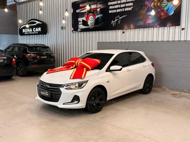 onix 1.0 premier 12v turbo flex 4p automatico 2021 caxias do sul