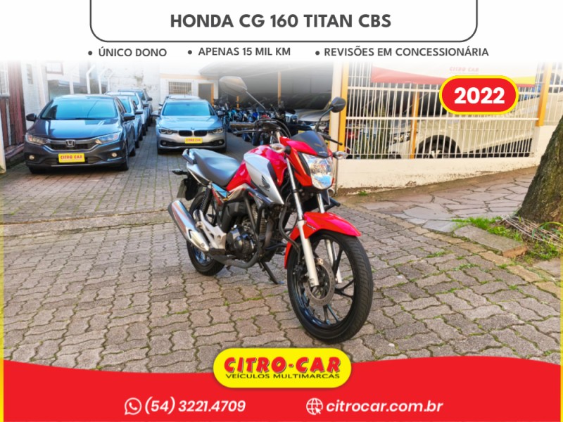 cg 160 titan 2022 caxias do sul
