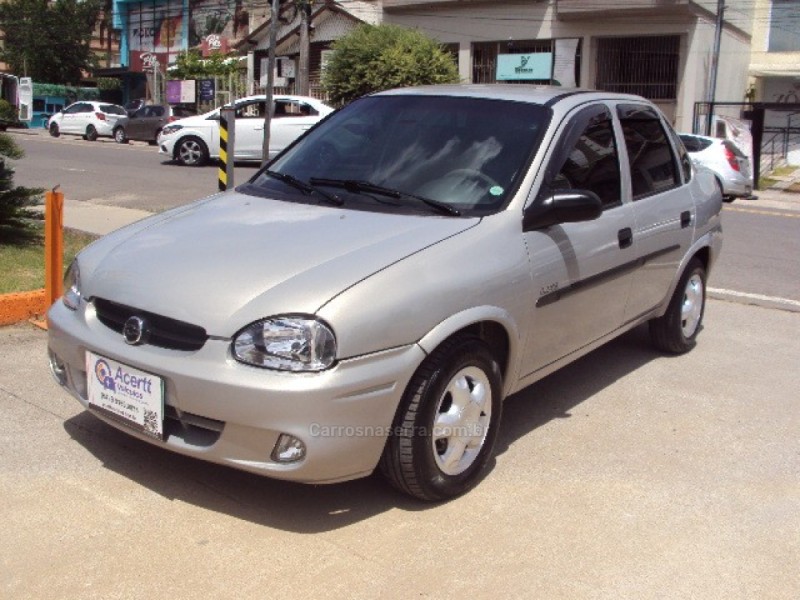 corsa 1.0 mpfi classic sedan 8v alcool 4p manual 2005 caxias do sul
