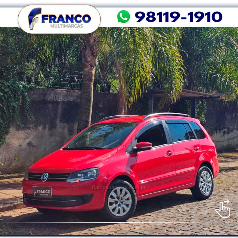 VOLKSWAGEN - SPACEFOX - 2013/2013 - Vermelha - Sob Consulta