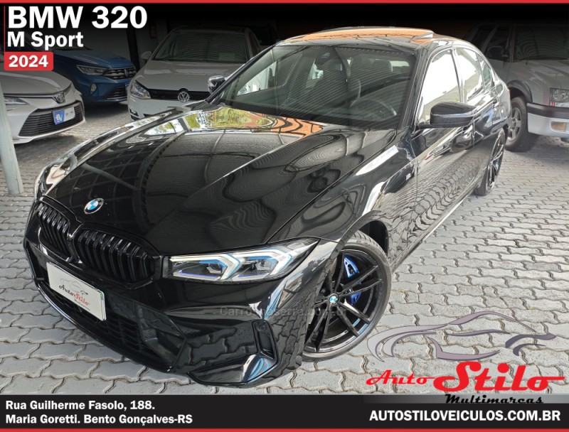 320i 2.0 m sport 16v turbo activeflex 4p automatico 2024 bento goncalves