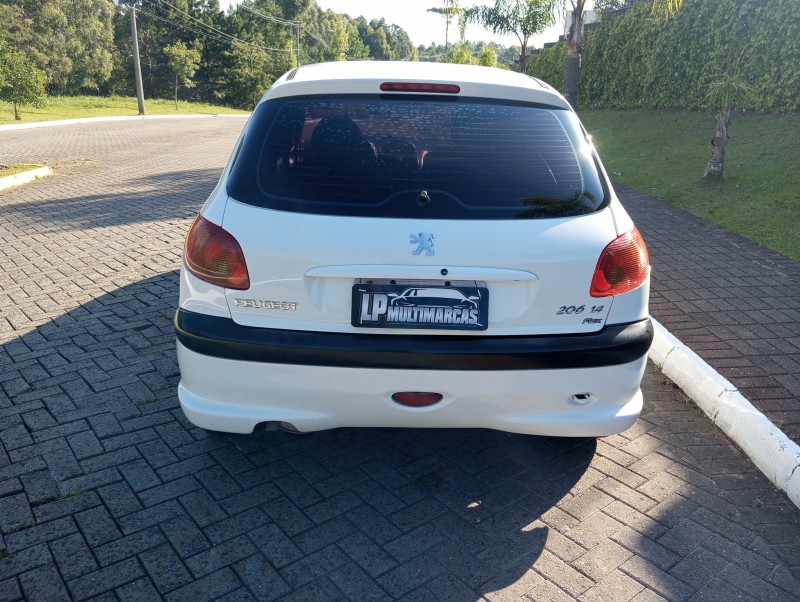 206 1.4 SENSATION 8V FLEX 4P MANUAL - 2008 - CAXIAS DO SUL