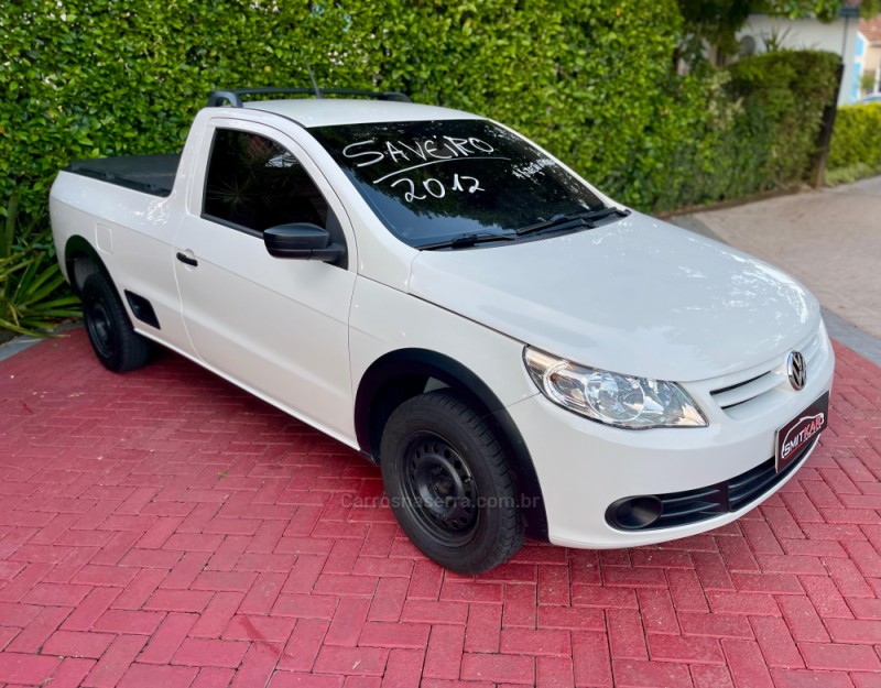 SAVEIRO 1.6 CL CS 8V GASOLINA 2P MANUAL - 2012 - ROLANTE