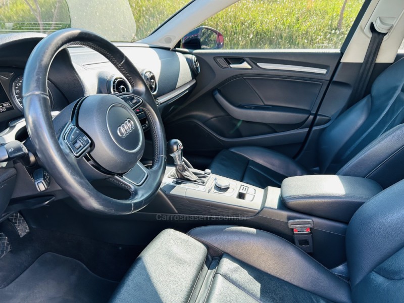 A3 2.0 TFSI SEDAN PERFORM BLACK 16V GASOLINA 4P S-TRONIC - 2016 - BENTO GONçALVES