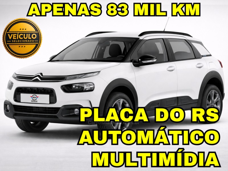 c4 cactus 1.6 vti feel bus flex 4p automatico 2020 novo hamburgo