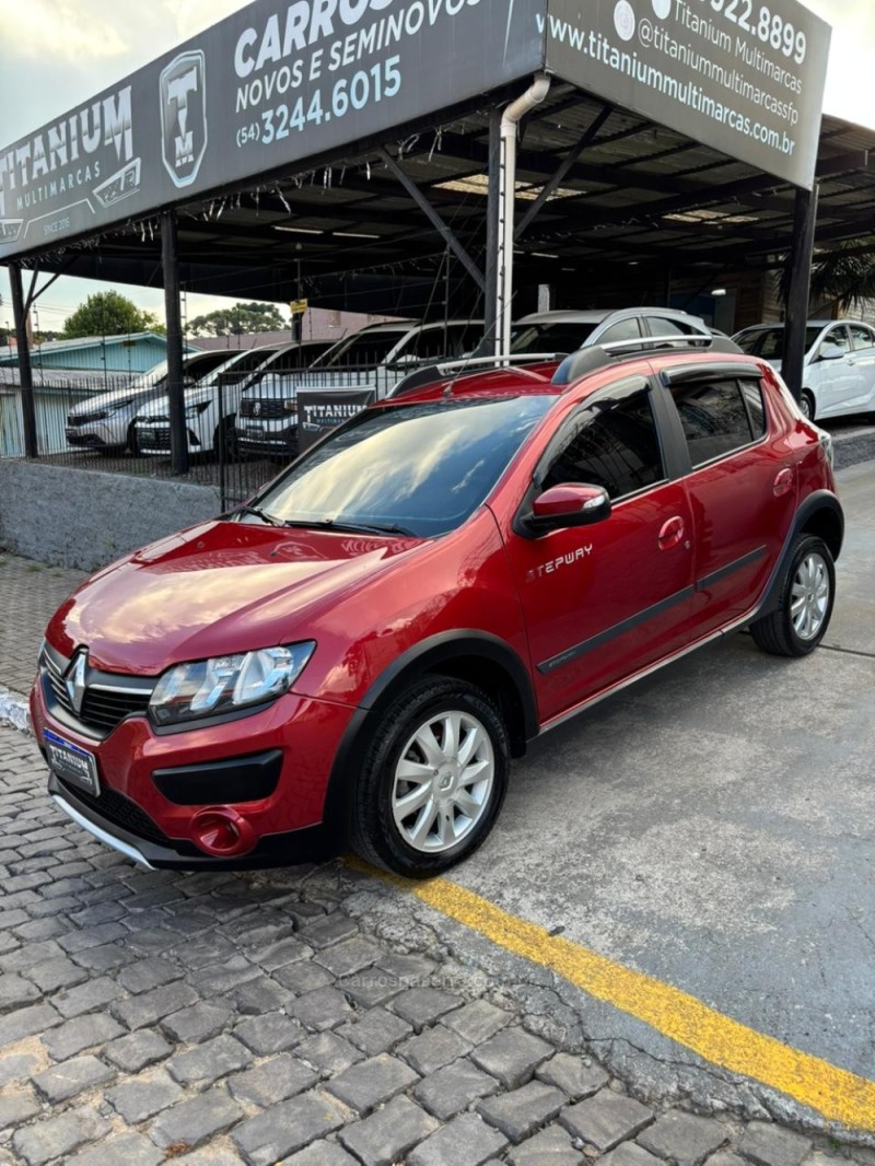 sandero 1.6 stepway 8v flex 4p manual 2015 sao francisco de paula