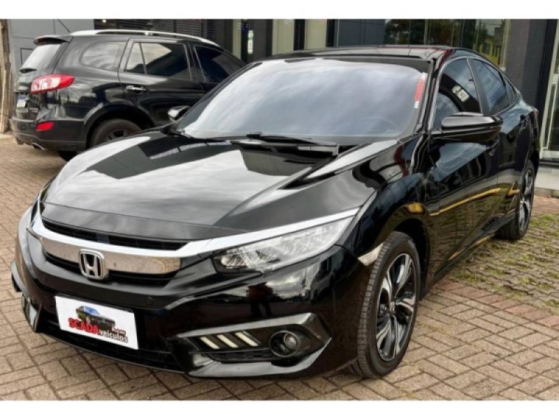 HONDA - CIVIC 2.0 EXL 16V FLEX 4P AUTOMÁTICO - 2018/2018 - Preta - R$ 112.900,00