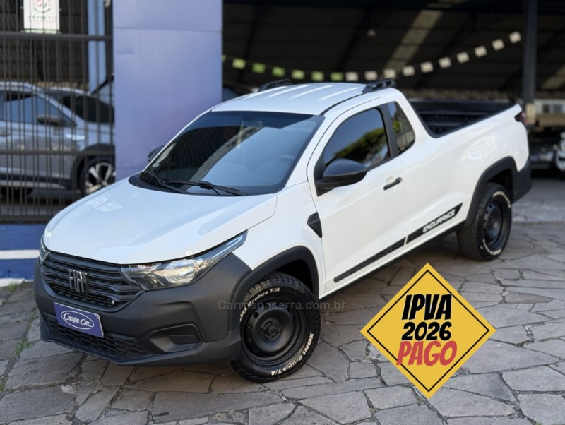 strada 1.4 endurance cs plus 8v flex 2p manual 2021 caxias do sul