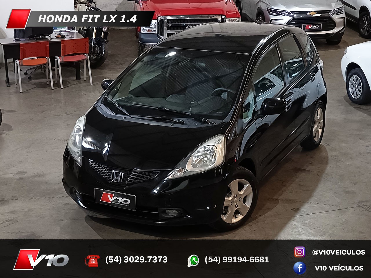 HONDA - FIT - 2009/2010 - Preta - R$ 38.900,00