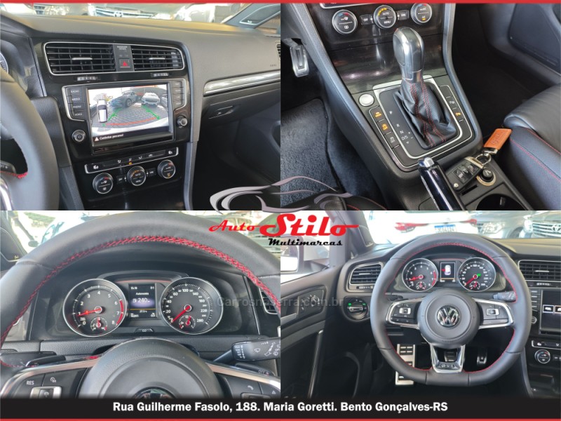 GOLF 2.0 TSI GTI 16V TURBO GASOLINA 4P AUTOMÁTICO - 2016 - BENTO GONçALVES