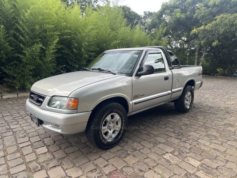 s10 4.3 sfi dlx 4x2 cs v6 12v gasolina 2p manual 1998 nova prata