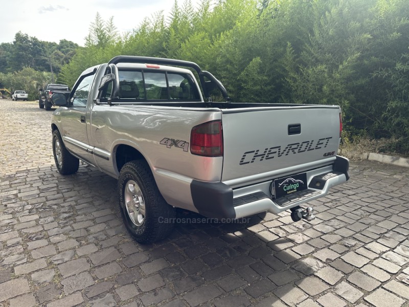 S10 4.3 SFI DLX 4X2 CS V6 12V GASOLINA 2P MANUAL - 1998 - NOVA PRATA