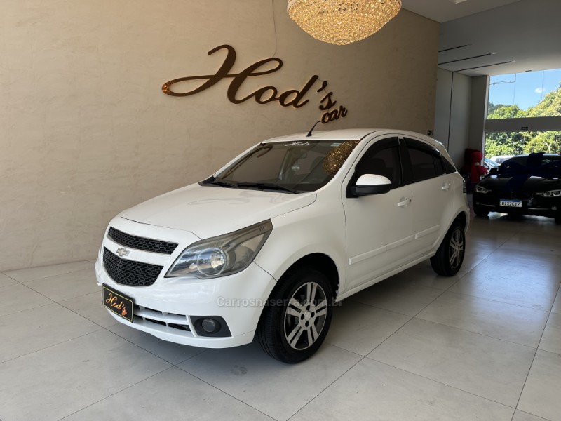 AGILE 1.4 MPFI LTZ 8V FLEX 4P AUTOMATIZADO - 2013 - CANELA