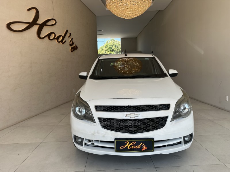 AGILE 1.4 MPFI LTZ 8V FLEX 4P AUTOMATIZADO - 2013 - CANELA