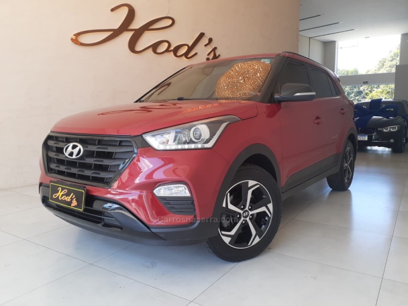 creta 2.0 16v flex sport automatico 2018 canela