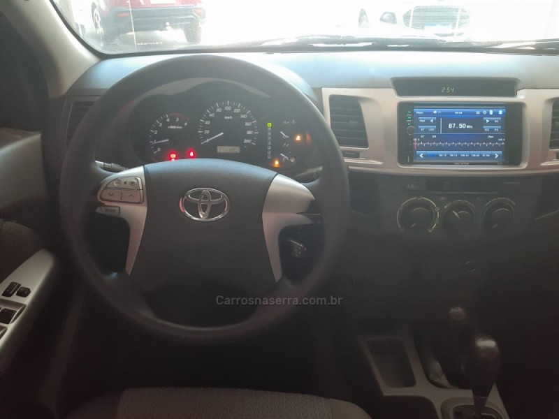 HILUX 3.0 SR 4X4 CD 16V TURBO INTERCOOLER DIESEL 4P AUTOMÁTICO - 2012 - CANELA