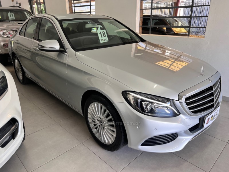C 180 1.6 CGI EXCLUSIVE 16V TURBO FLEX 4P AUTOMÁTICO - 2018 - CARLOS BARBOSA
