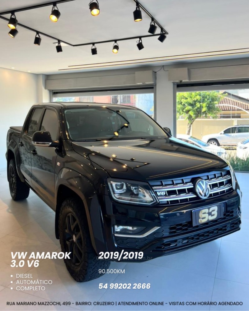 amarok 3.0 v6 tdi highline cd diesel 4motion automatico 2019 caxias do sul