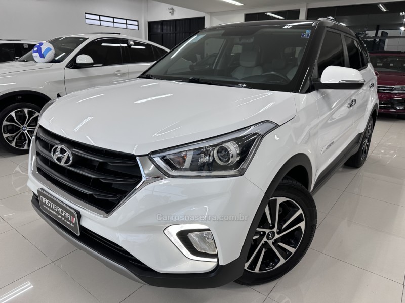 creta 2.0 16v flex prestige automatico 2021 charqueadas