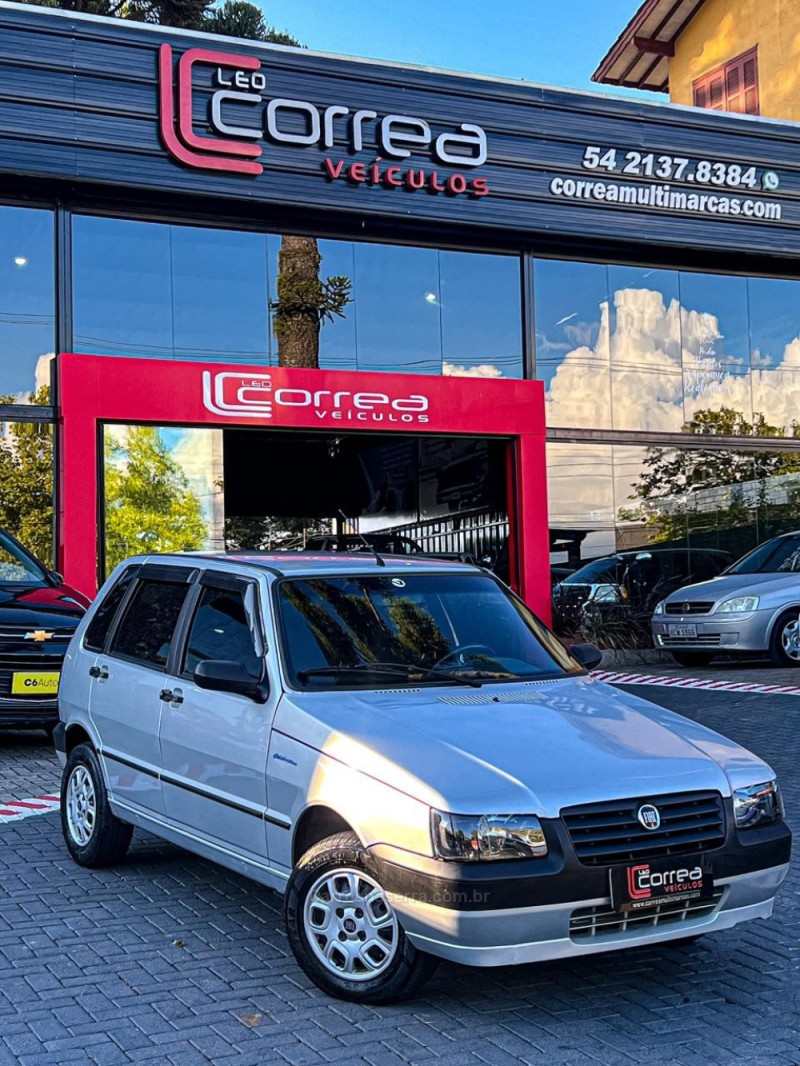 UNO 1.0 MPI MILLE FIRE 8V FLEX 4P MANUAL - 2008 - CANELA