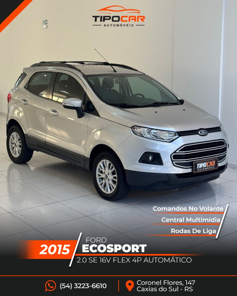 ecosport 2.0 se 16v flex 4p automatico 2015 caxias do sul