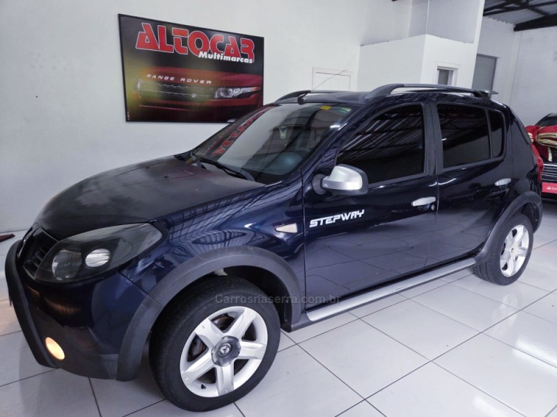 sandero 1.6 stepway 16v flex 4p manual 2010 campo bom
