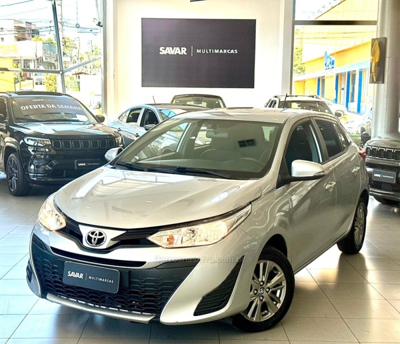 yaris 1.5 xl 16v flex 4p automatico 2021 novo hamburgo