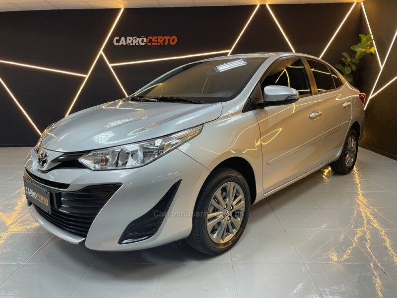 YARIS 1.5 XL PLUS CONNECT 16V FLEX 4P AUTOMÁTICO - 2020 - NOVO HAMBURGO