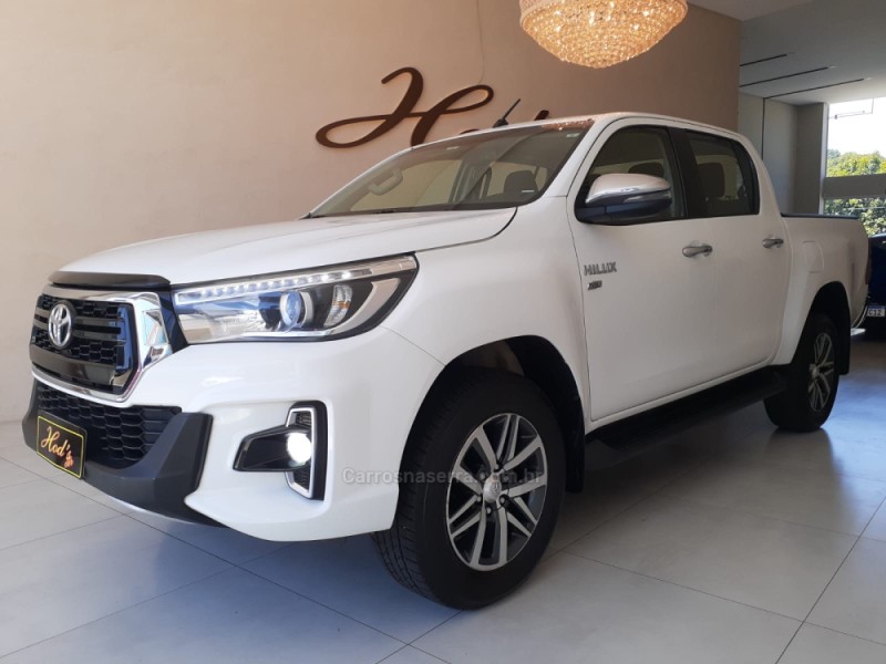 HILUX 2.7 SRV 4X2 CD 16V FLEX 4P AUTOMÁTICO - 2020 - CANELA